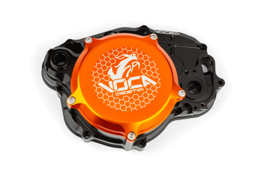 Beta RR Enduro 50 2T - Cache d'embrayage Noir Orange