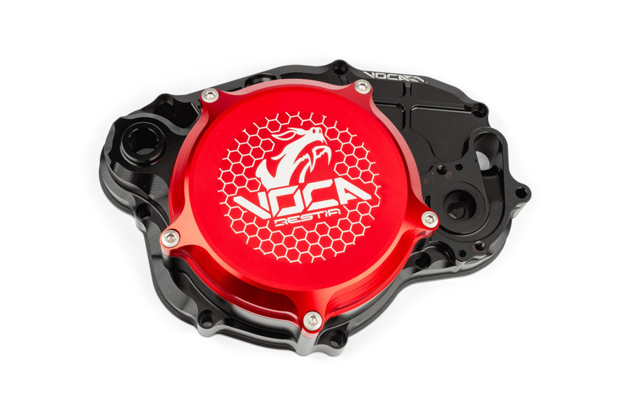 Beta RR Enduro 50 2T - Cache d'embrayage Noir Rouge