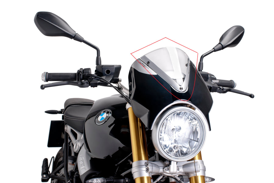 BMW R NINET URBAN S [2024] – RetroVision Windschild Visier – Getönt