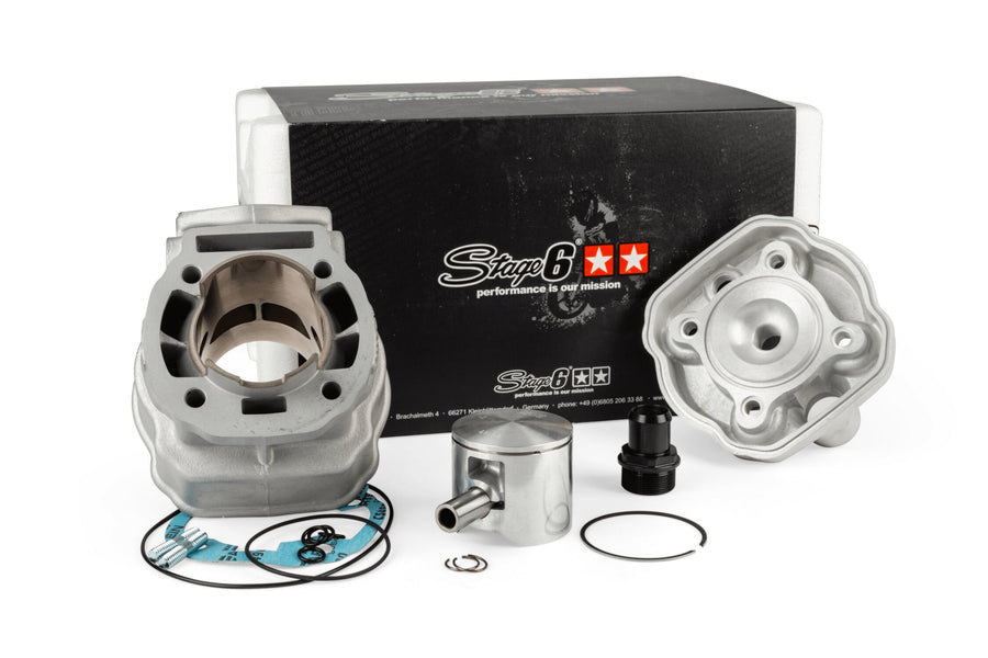 Derbi Senda X-Race SM '05 - '10 50 2T D50B0 - Kit cylindre Big Racing 77cc
