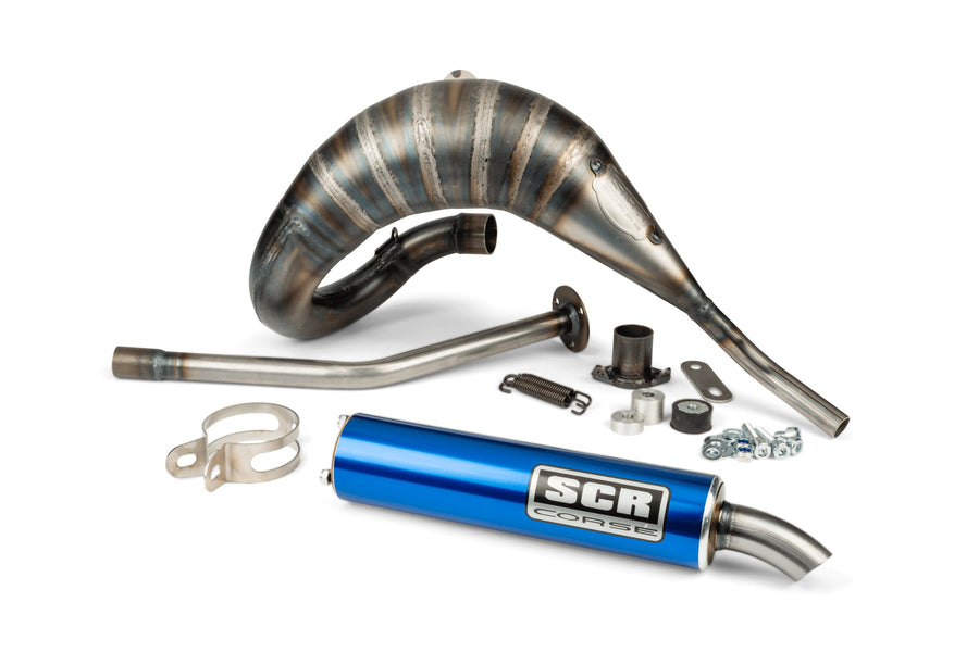 Derbi Senda DRD X-Treme SM '10 - '17 50 2T D50B0 - Pot d'échappement RL Cross 70-80 bleu