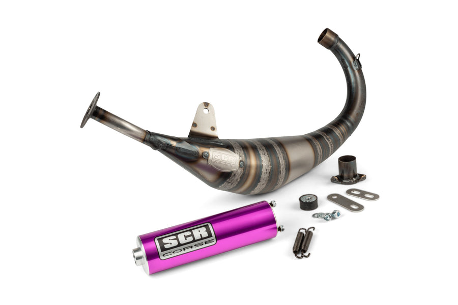 Derbi Senda X-Treme SM '05 - '10 50 2T D50B0 - Pot d'échappement Racing Line 70 80 Violet