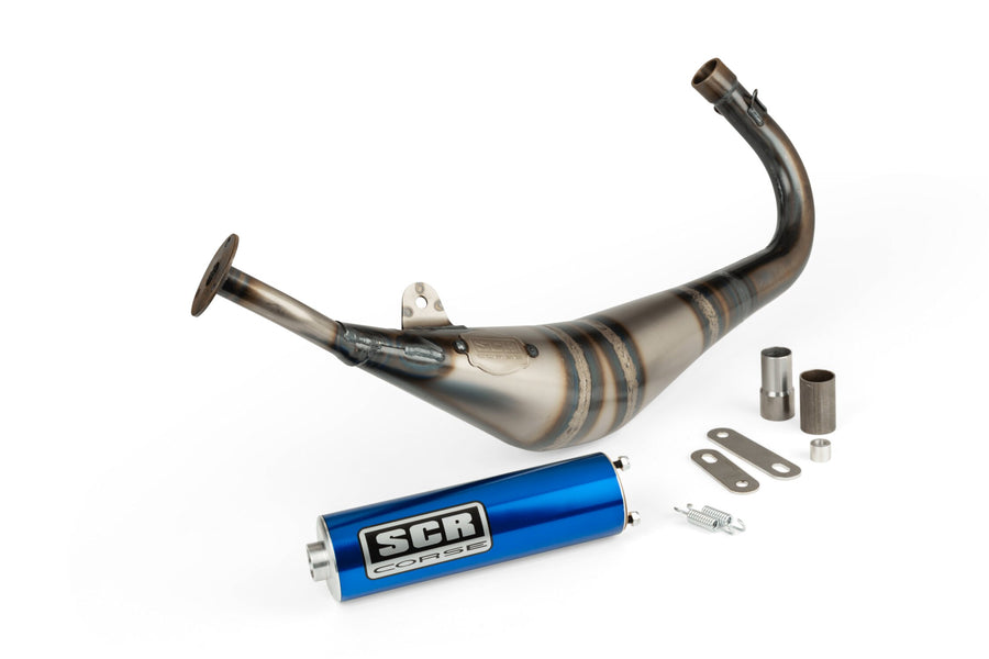 Beta RR-T SM 50 2T - Pot d'échappement Handmade 50-70 bleu