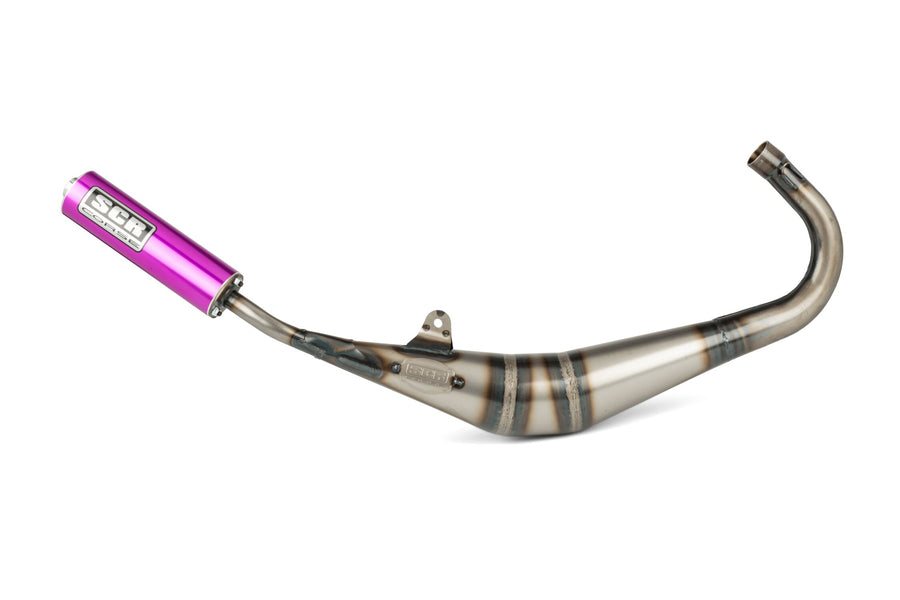 Aprilia SX 50 2T - Echappement Handmade 50-70 violet