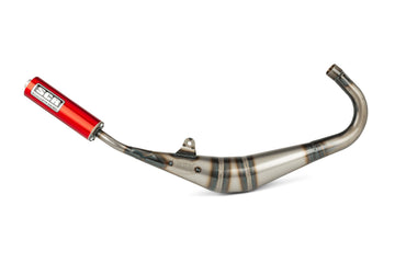 Derbi Senda R DRD Racing Enduro 50 2T D50B0 [2006–] - Auspuff Handmade 50-70 rot
