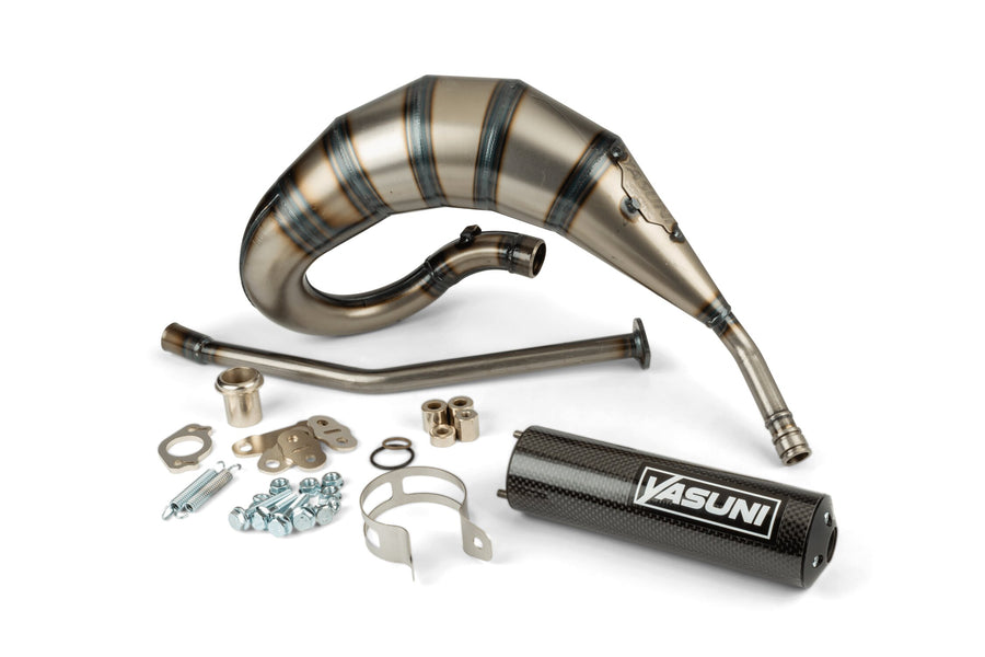 Aprilia SX 50 2T - Pot d'échappement Cross HM carbone