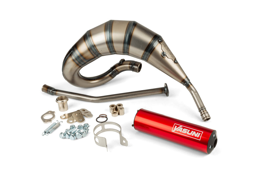Aprilia RX Factory 50 2T - Exhaust Cross HM Red