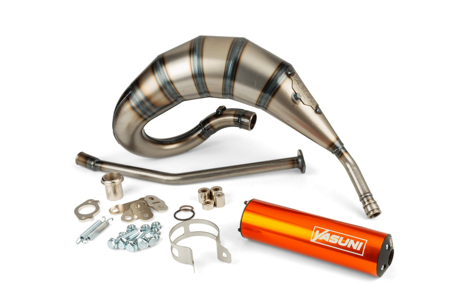 Aprilia SX Factory 50 2T - Pot d'échappement Cross HM Orange