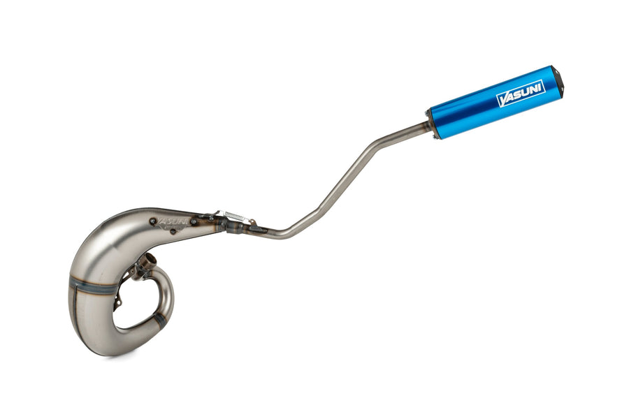 Beta RR-T SM 50 2T - Exhaust Cross ML Blue Left