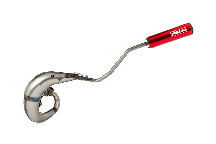 Beta RR-T SM 50 2T - Exhaust Cross ML Red Left