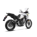 honda cb 500 [LEOVINCE] – Nero rear silencer - stainless steel-5