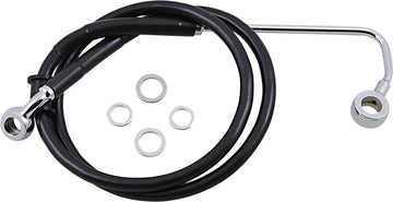 harley davidson fxsb [DRAG SPECIALTIES] - Conduite de frein rallongée en acier inoxydable - 0