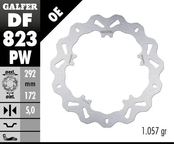Harley-Davidson VRSCSE 1250 V-Rod Screamin Eagle [2005] - Wave® brake disc - picture 4