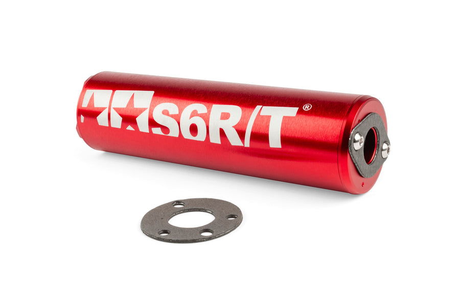 Aprilia RX Factory 50 2T - Exhaust 70-80 High Mount Red