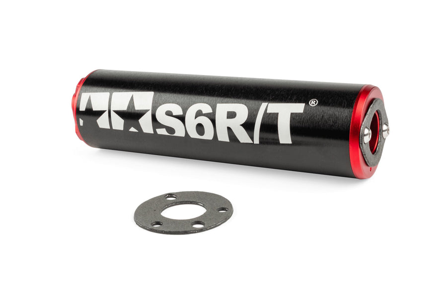 Aprilia RX Factory 50 2T - Exhaust R/T Black Red