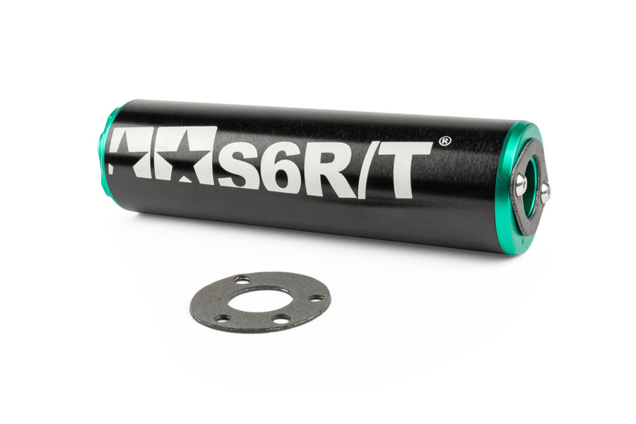 Aprilia RX Factory 50 2T - Exhaust 80-90 Black / Turquoise