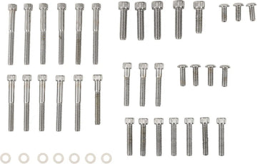 Harley Davidson Flst [DRAG SPECIALTIES] - Kit de boulons de couvercle d'arbre à cames/primaire/transmission