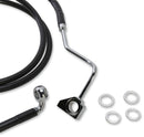 Harley Davidson Fltr [DRAG SPECIALTIES] - Kit de conduite de frein en vinyle noir étendu-2