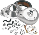 Harley-Davidson FLHTCUI 1340 EFI Electra Glide Ultra Classic Special Anniversary Edition [1995] - Sidekick Luftfilter-Kit – Oberfläche: Silber – Bild 2