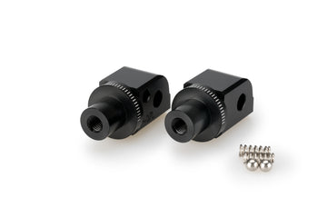 KTM 1290 SUPERDUKE GT [2025] – Adapter Beifahrer Fußrasten- Gummipad – Schwarz - 0