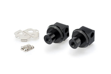 BMW G 650 GS SERTAO [2016] – Adapter Beifahrer Fußrasten- Gummipad – Schwarz - 0