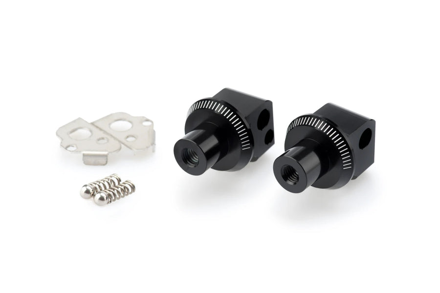 BMW G 650 GS SERTAO [2016] – Adapter Beifahrer Fußrasten- Gummipad – Schwarz