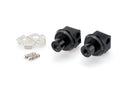 BMW G 650 GS SERTAO [2016] – Adapter Beifahrer Fußrasten- Gummipad – Schwarz-3
