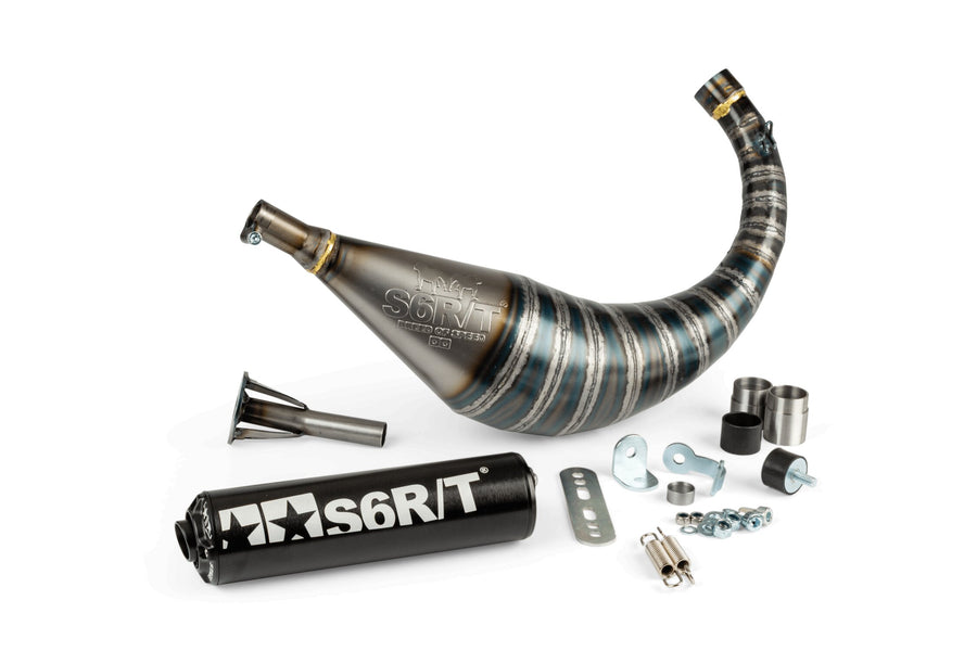 Beta RR Track 50 2T - Pot d'échappement R/T 70 - 80 Noir