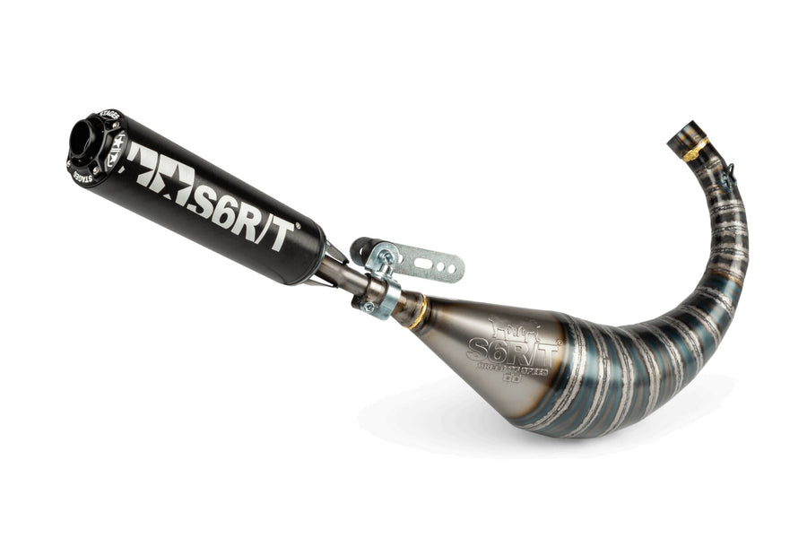 Beta RR Enduro 50 2T - Exhaust R/T 70 - 80 Black