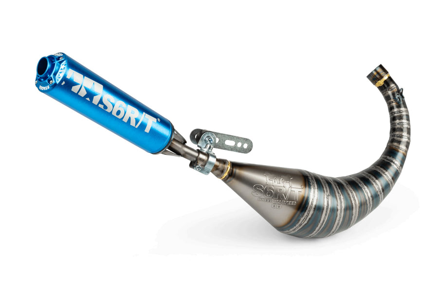 Rieju MRT Pro 50 2T - Auspuff R/T 70 - 80 Blau