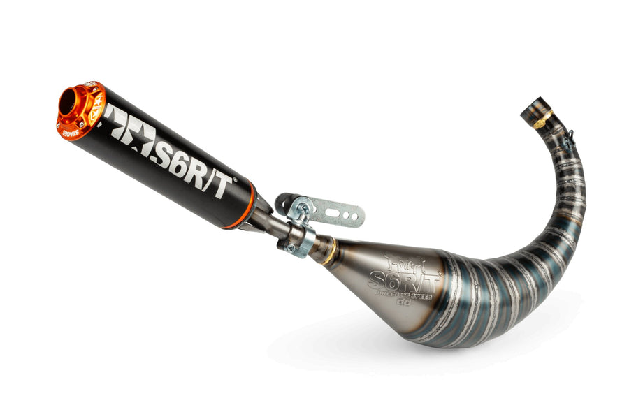 Beta RR SM 50 2T - Pot d'échappement R/T 70 - 80 Noir / Orange