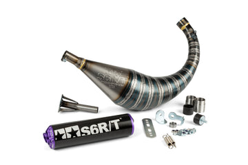 Beta RR Track 50 2T - Exhaust R/T 70 - 80 Black / Purple