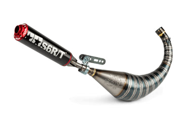 Beta RR Enduro 50 2T - Pot d'échappement R/T 70 - 80 Noir / Rouge