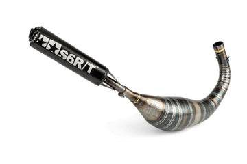Beta RR SM 50 2T - Pot d'échappement R/T 80-90 Noir
