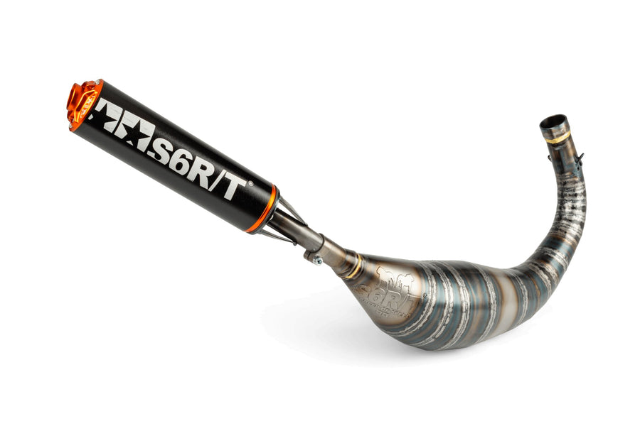 Beta RR-T SM 50 2T - Pot d'échappement R/T 80-90 Noir / Orange