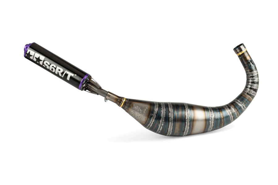 Beta RR SM 50 2T - Pot d'échappement R/T 80-90 Noir / Violet
