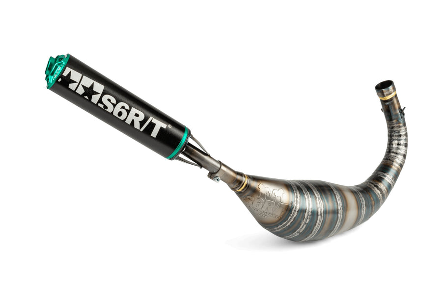 Beta RR-T SM 50 2T - Exhaust R/T 80-90 Black / Turquoise