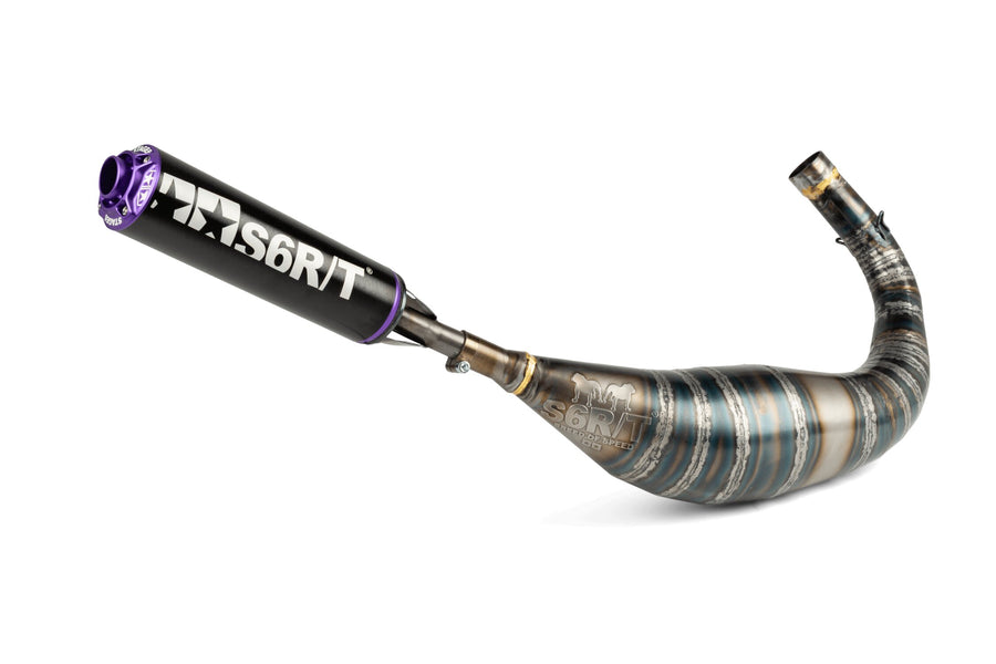 Beta RR Enduro 50 2T - Pot d'échappement R/T 90-100 Noir/Violet