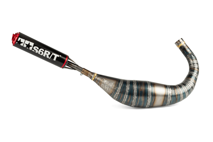 Beta RR-T SM 50 2T - Exhaust R/T 90-100 Black/Red
