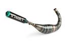 Fantic XE 50 2T - Pot d'échappement R/T 90-100 Noir/Turquoise