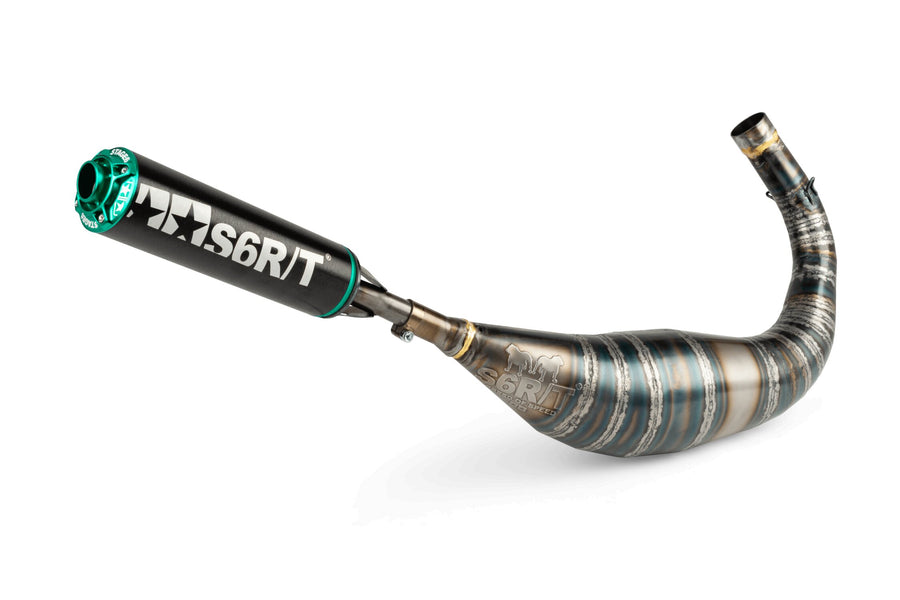 Beta RR-T SM 50 2T - Exhaust R/T 90-100 Black/Turquoise