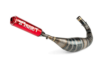 Beta RR SM 50 2T - Pot d'échappement R/T 90-100 Rouge