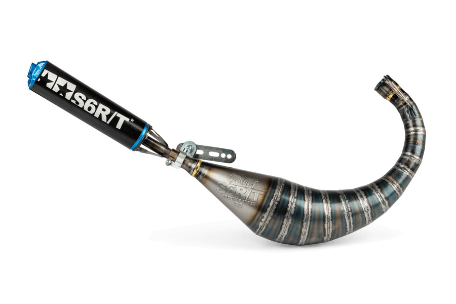 Aprilia SX Factory 50 2T - Exhaust R/T 70-80 Black/Blue