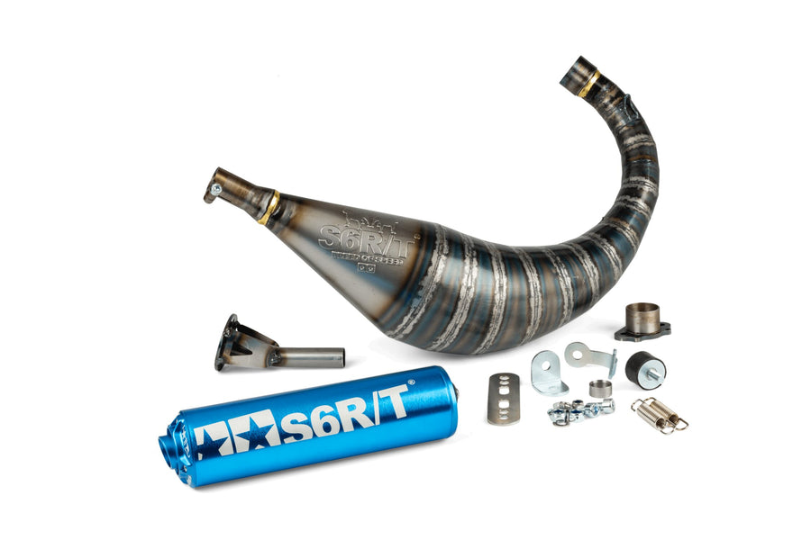Aprilia RX 50 2T D50B1 [2006–] - Exhaust R/T 70-80 Blue