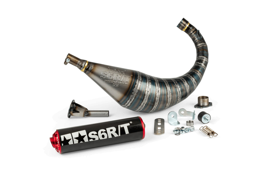 Aprilia RX Enduro 50 2T D50B0 [2007–] - Exhaust R/T 70-80 Black Red