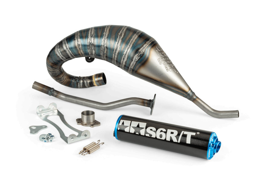 Derbi Senda DRD X-Treme SM '10 - '17 50 2T D50B0 - Exhaust R/T High Black Blue