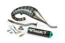 Derbi Senda R DRD Racing Enduro 50 2T D50B0 [2006–] - Pot d'échappement R/T Haut Noir Turquoise