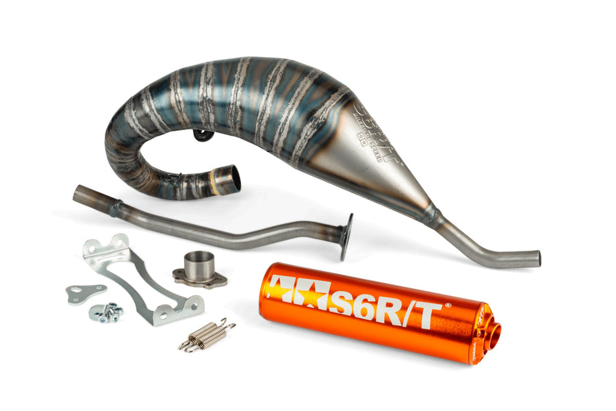 Aprilia SX 50 2T - Pot d'échappement R/T Haut Orange