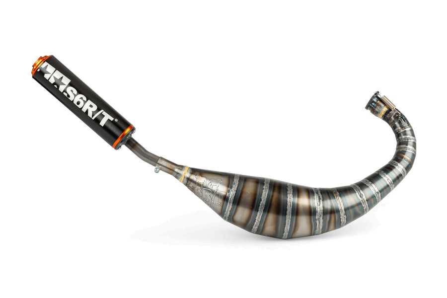 Aprilia SX 50 2T - Exhaust 80-90 Black / Orange