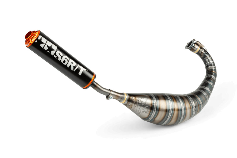 Aprilia RX Enduro 50 2T D50B0 [2007–] - Exhaust 80-90 Black / Orange